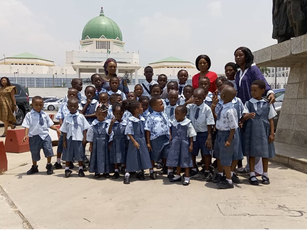 Students at Steveace Wisdom Spring